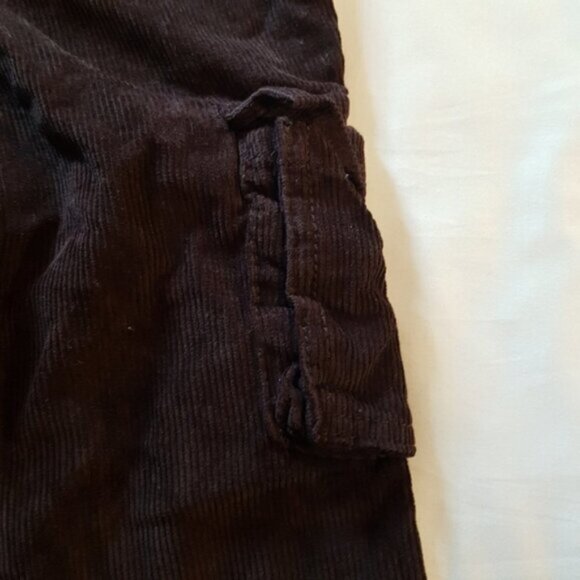 Gymboree boys 18-24 months brown cargo soft waist corduroy pants NWT - Picture 4 of 5